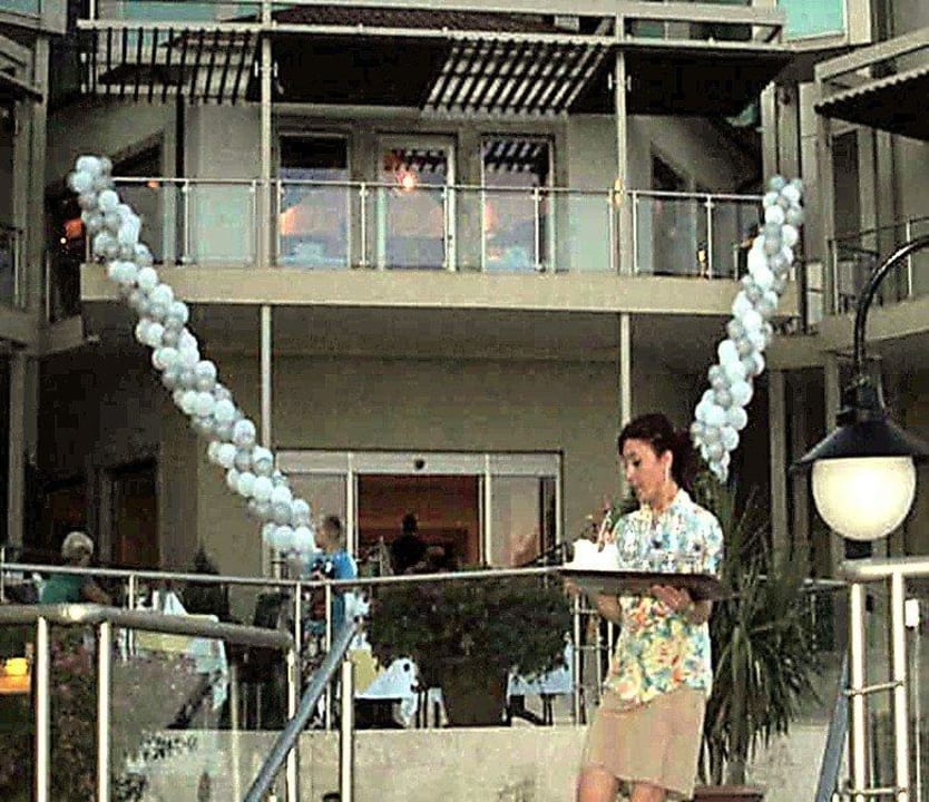 Deko für die Schoko-Party Arcanus Hotels Sorgun
