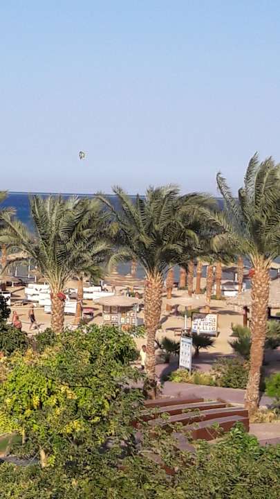 Ausblick vom Balkon Amwaj Beach Club Abu Soma Resort