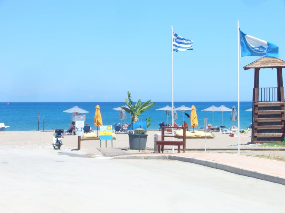 Plaża hotelowa Atlantica Mikri Poli Rhodes
