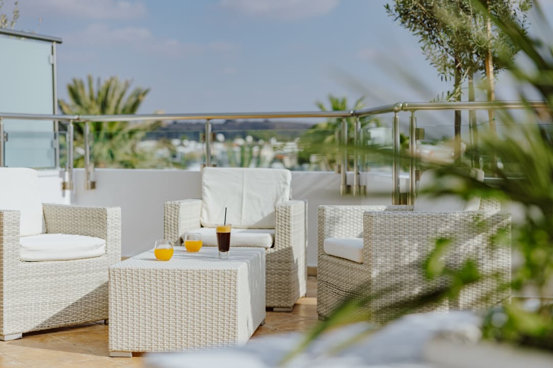 Ausblick The Golden Bay Beach Hotel