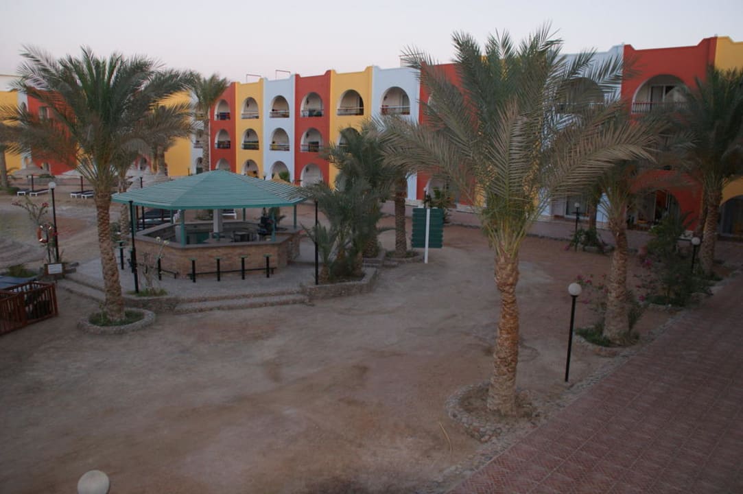 Blick vom Balkon Arabia Azur Resort