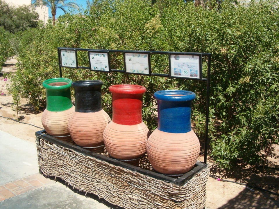 Mülltrennung Jaz Makadi Oasis Resort