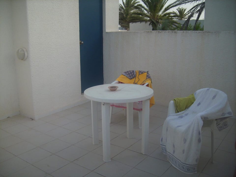 Terrasse Hotel El Mouradi Djerba Menzel