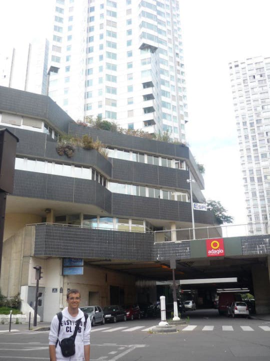 Extérieur de l'hotel Adagio City Aparthotel Tour Eiffel