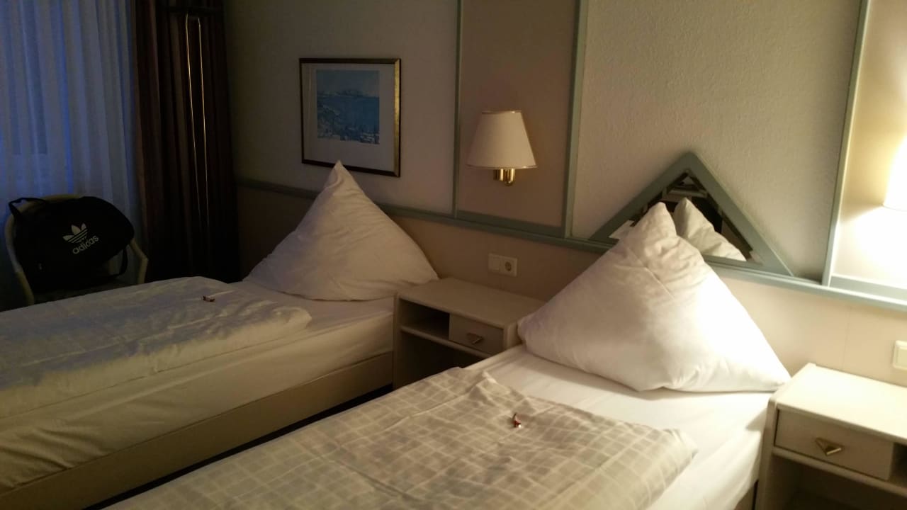 Zwei Einzelbetten Waldhotel Berghof