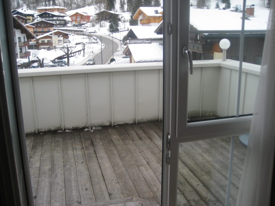 Große Dachterrasse Vötters Verwöhnhotel Kaprun
