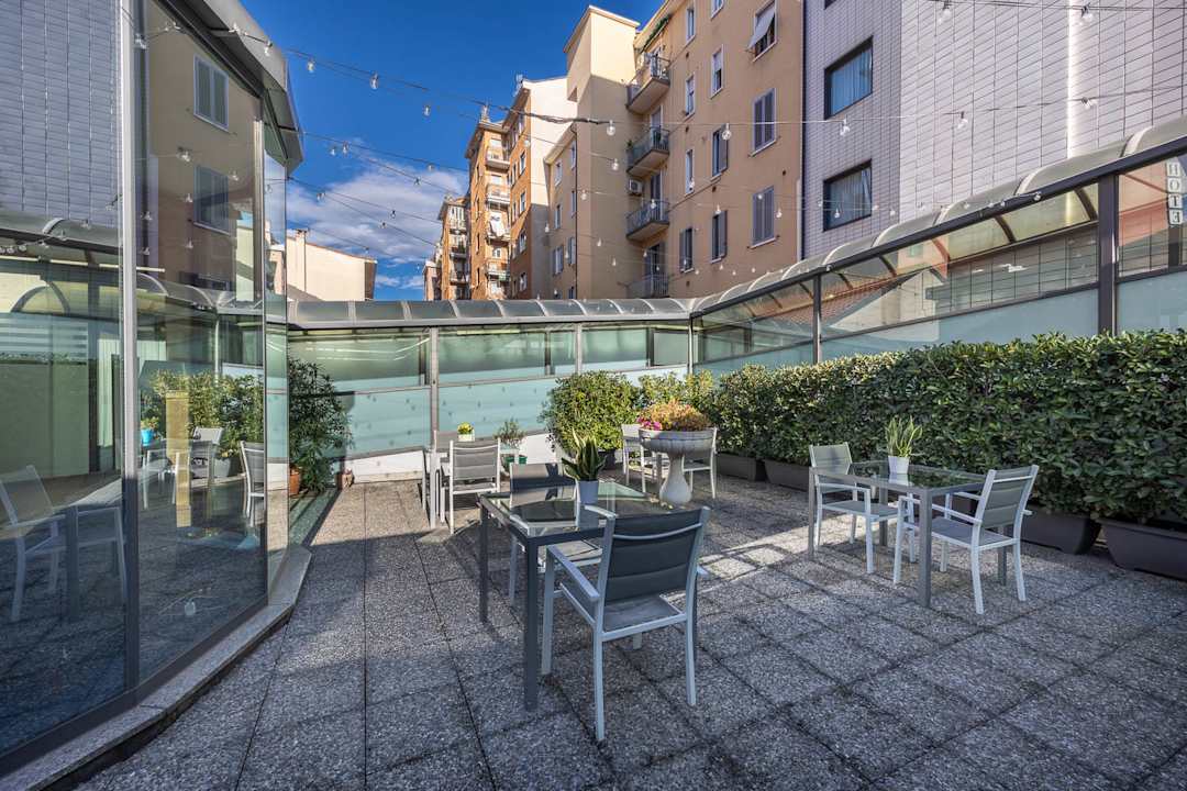 Gartenanlage iH Hotels Milano St. John