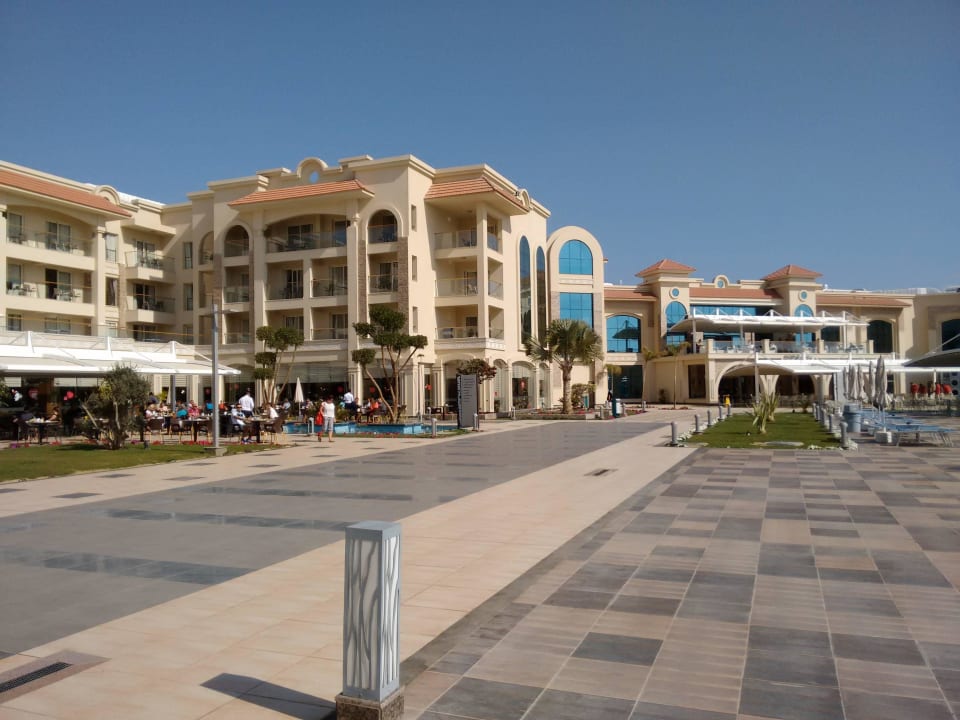 Blick auf Frühstücksbereich Pickalbatros White Beach Resort - Hurghada