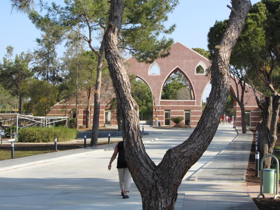 Das neue Haupttor  Megasaray Club Belek