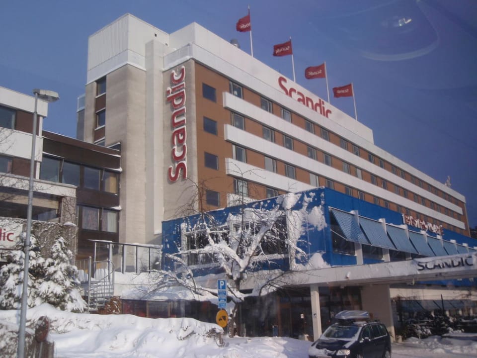 Hotel von aussen Hotel Scandic Backadal/Goteborg