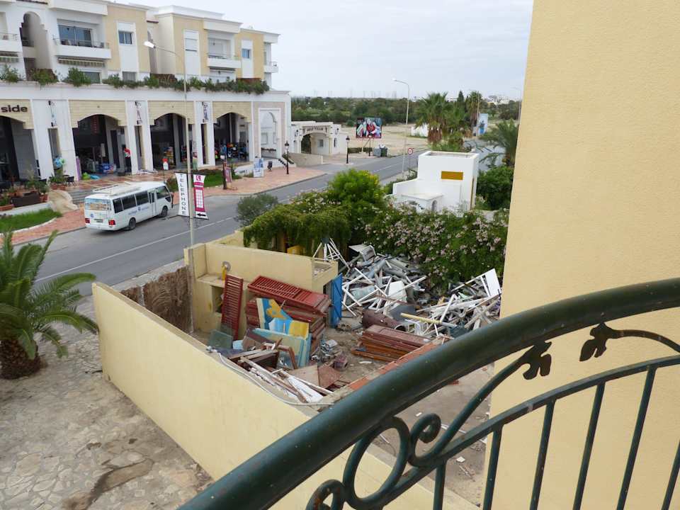 Widok z balkonu Houda Golf & Beach Club