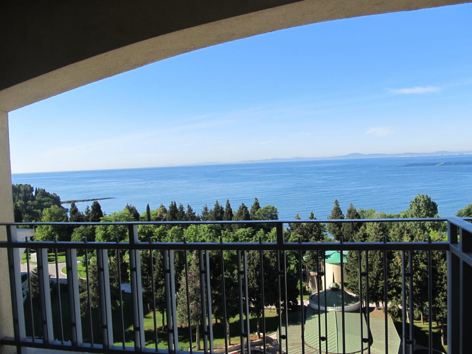 Blick von der Terrasse aufs Meer Sol Nessebar Palace