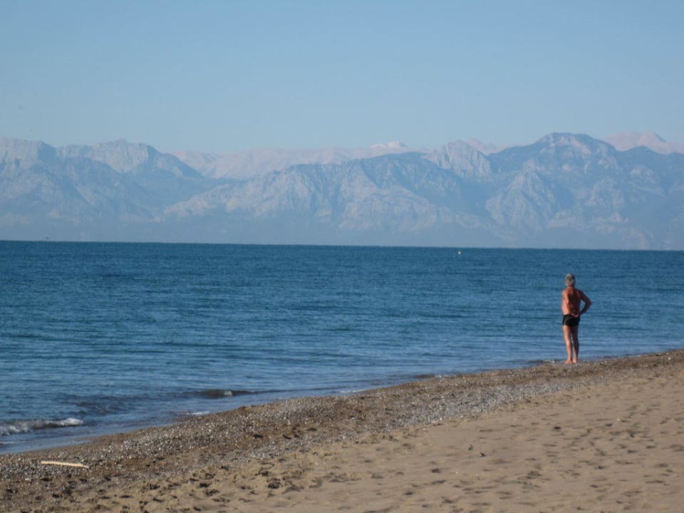Strand mit Blick auf das Taurusgebirge Papillon Belvil