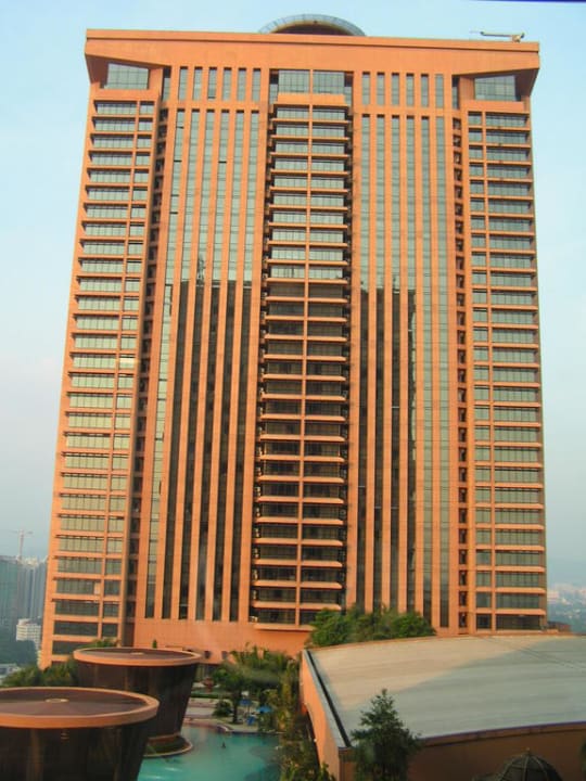 Blick zum anderen Turm des Hotels Berjaya Times Square Hotel, Kuala Lumpur