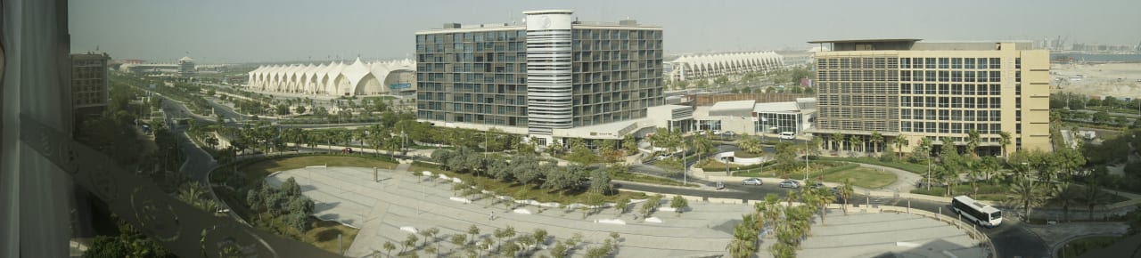 Ausblick Crowne Plaza Hotel Yas Island