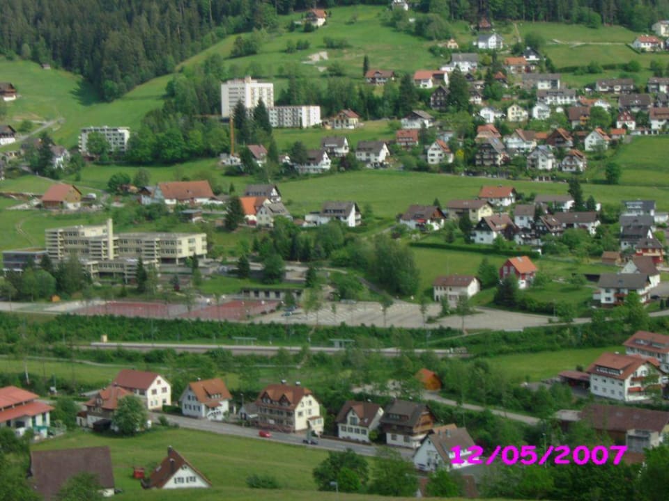 Blick vom Rinkenkopf Hotel Pension Sonnenstube