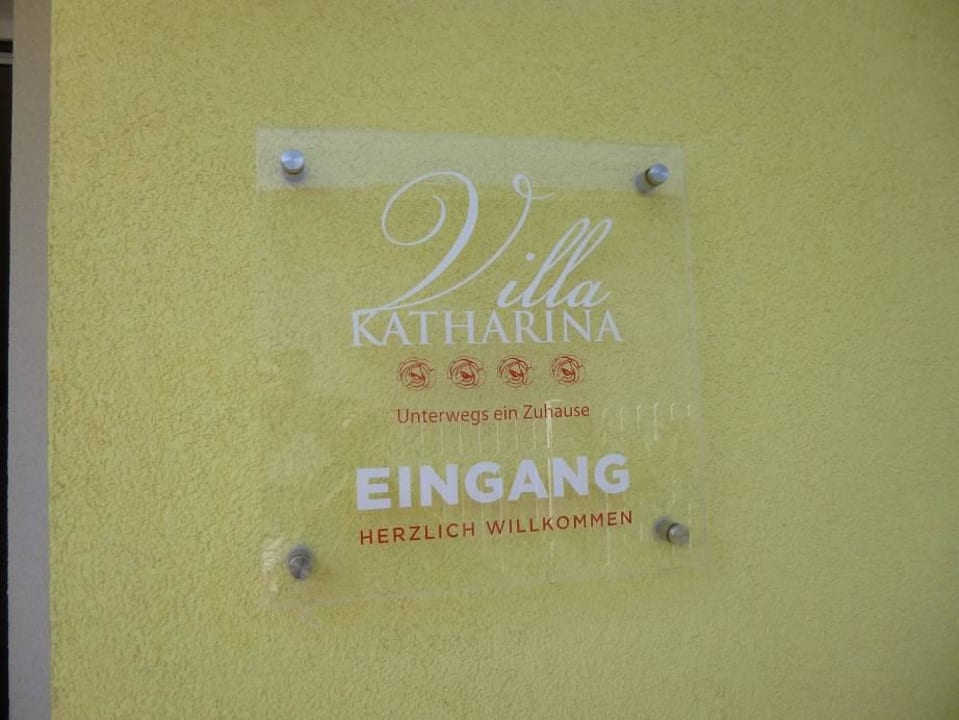 Eingangstür Villa Katharina