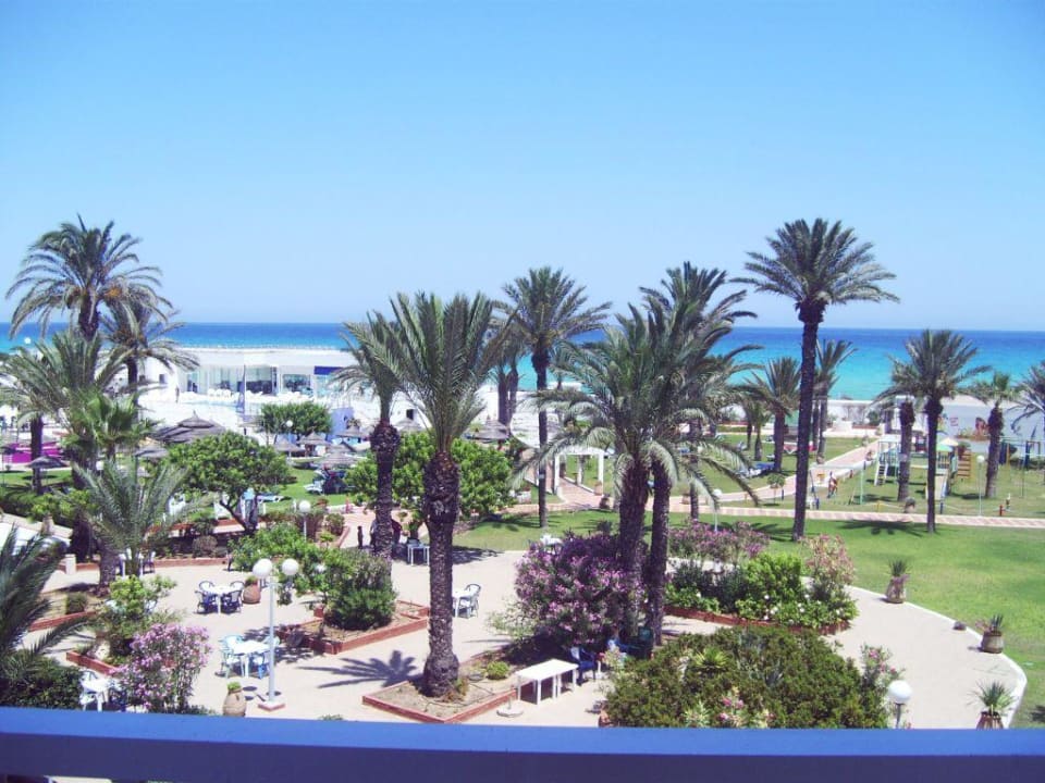 Blick in die Hotelanlage El Mehdi Beach Resort