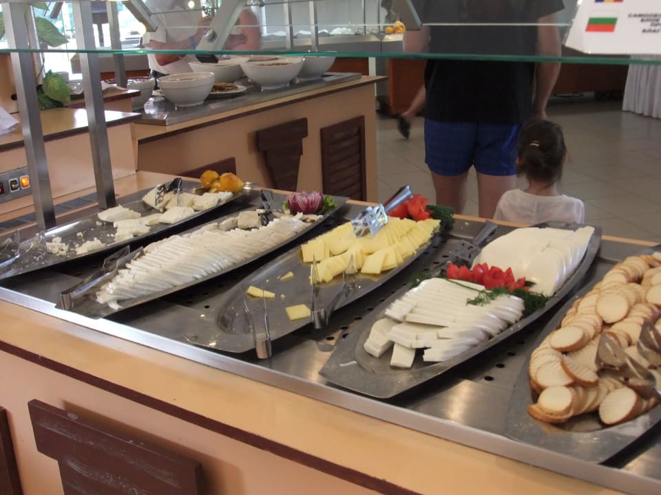 Käseauswahl Frühstück Rest. Sozopol Duni Royal Holiday Village