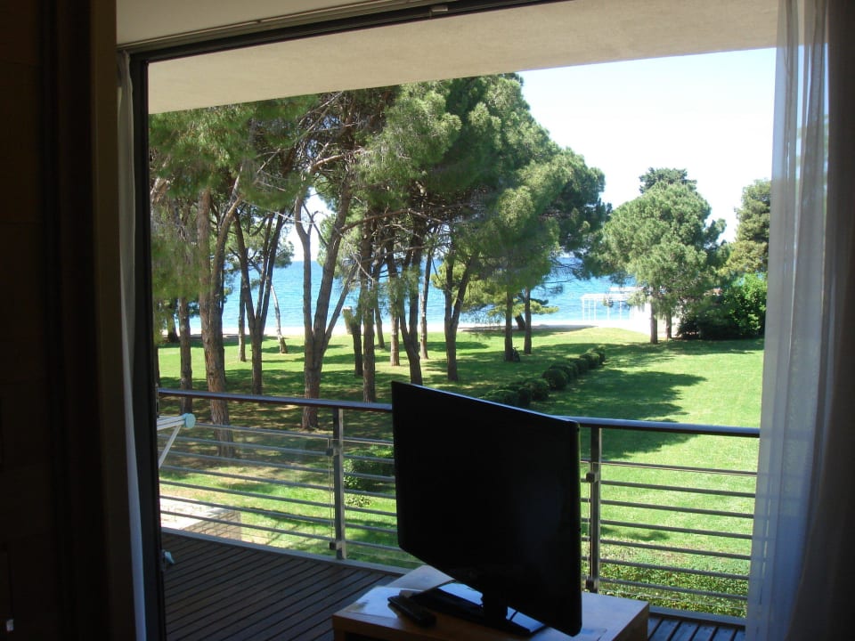 Mai'13 Blick vom Zimmer aufs Meer Falkensteiner Hotel Adriana