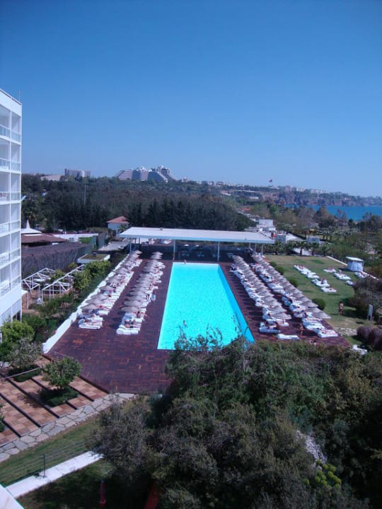 Blick aus der Junior Suite Hotel SU & Aqualand