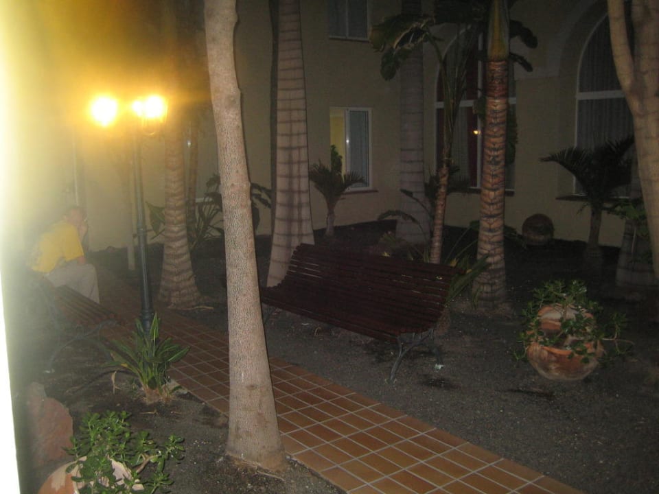 Kleiner Park zwischen Lobby und Bar Hotel Riu Gran Canaria
