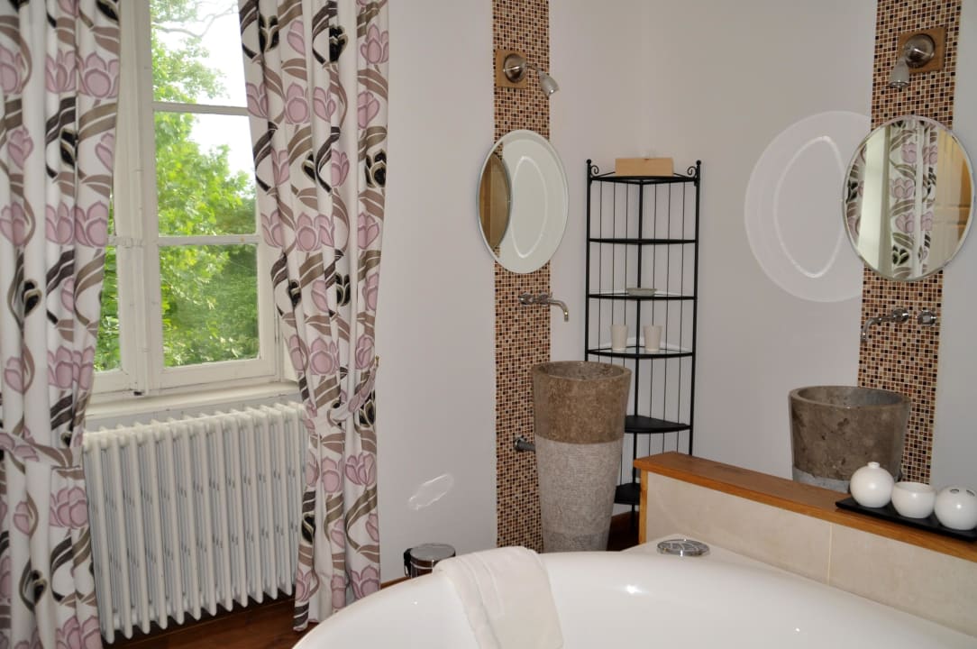 Badezimmer Hotel Château De Grunstein