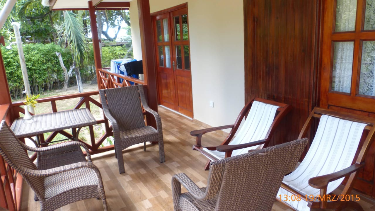 Terrasse Hotel Paradise Flycatchers