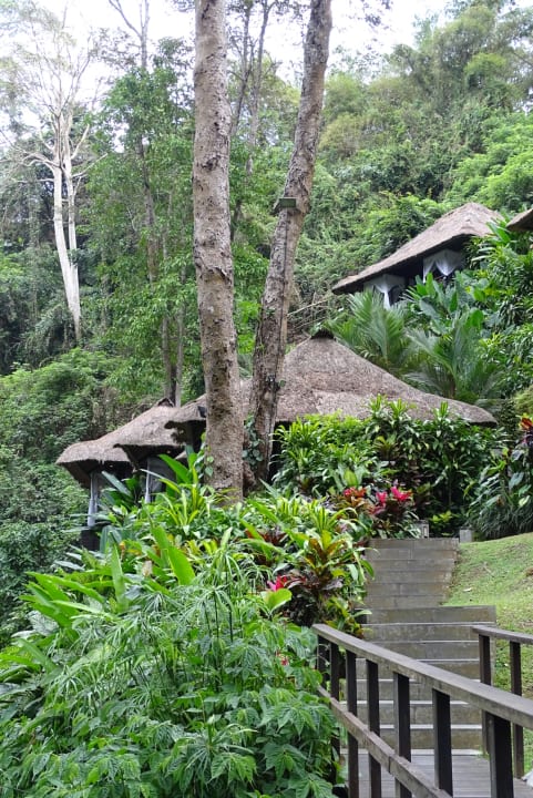 Gartenanlage Maya Ubud Resort & Spa Bali