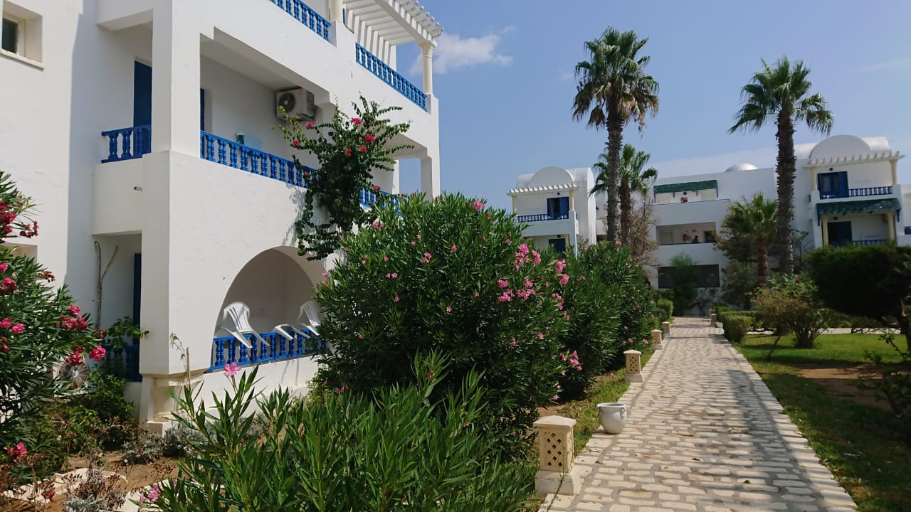 Außenansicht Club Salammbô Hammamet