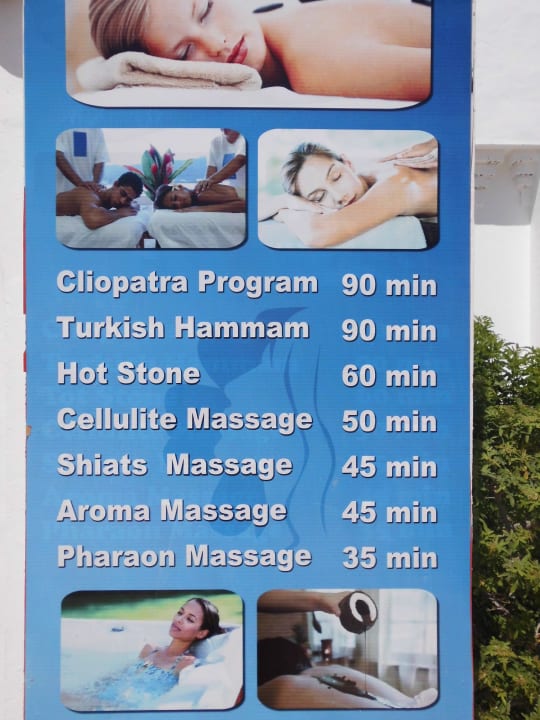 Schild am Healt-Club Arabella Azur Resort