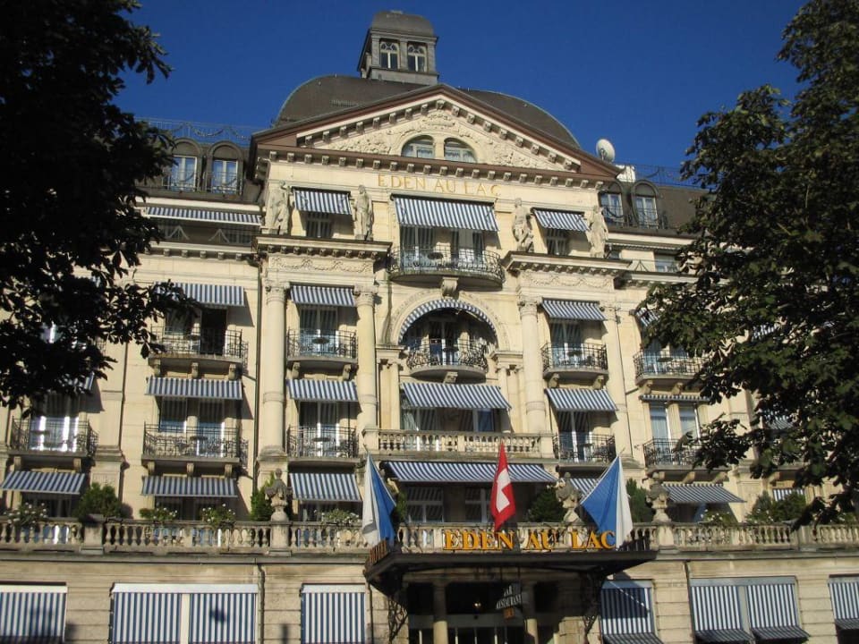 Außenansicht La Réserve Eden au Lac Zurich