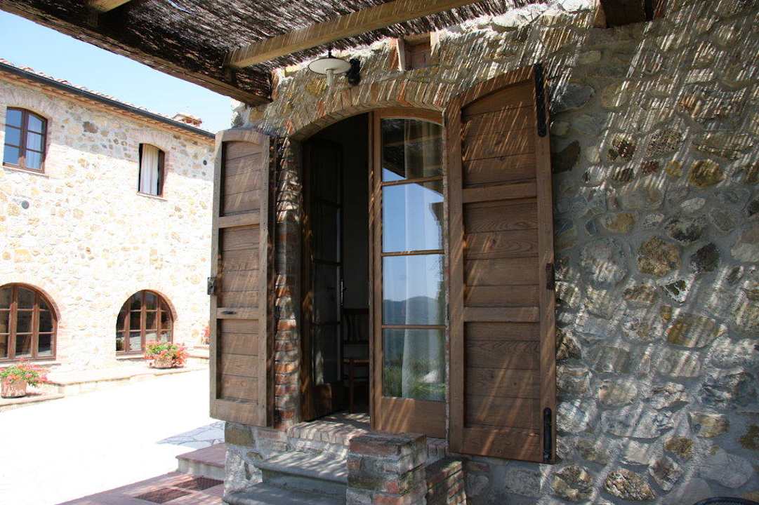 Ferienwohnung Eingang Agriturismo Relais Guado al Sole
