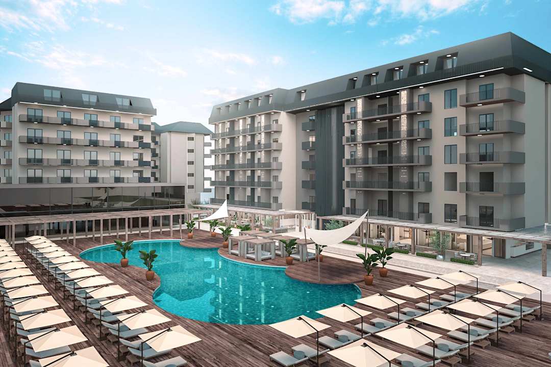 Außenansicht Konakli Beach Villa