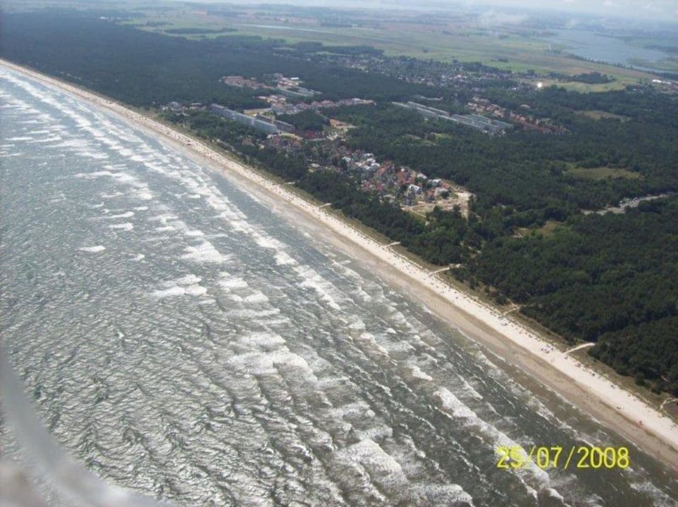 Aus der Vogelperspektive Zimmer & Fewo Pension Fischerhaus