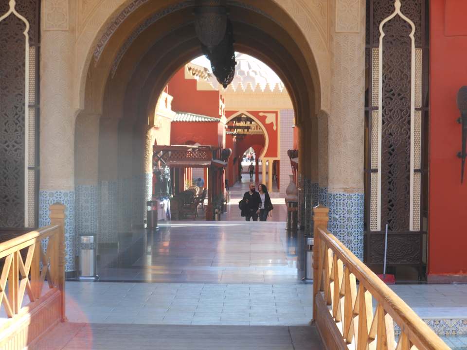 Eingangspassage Pickalbatros Alf Leila Wa Leila Resort - Neverland Hurghada