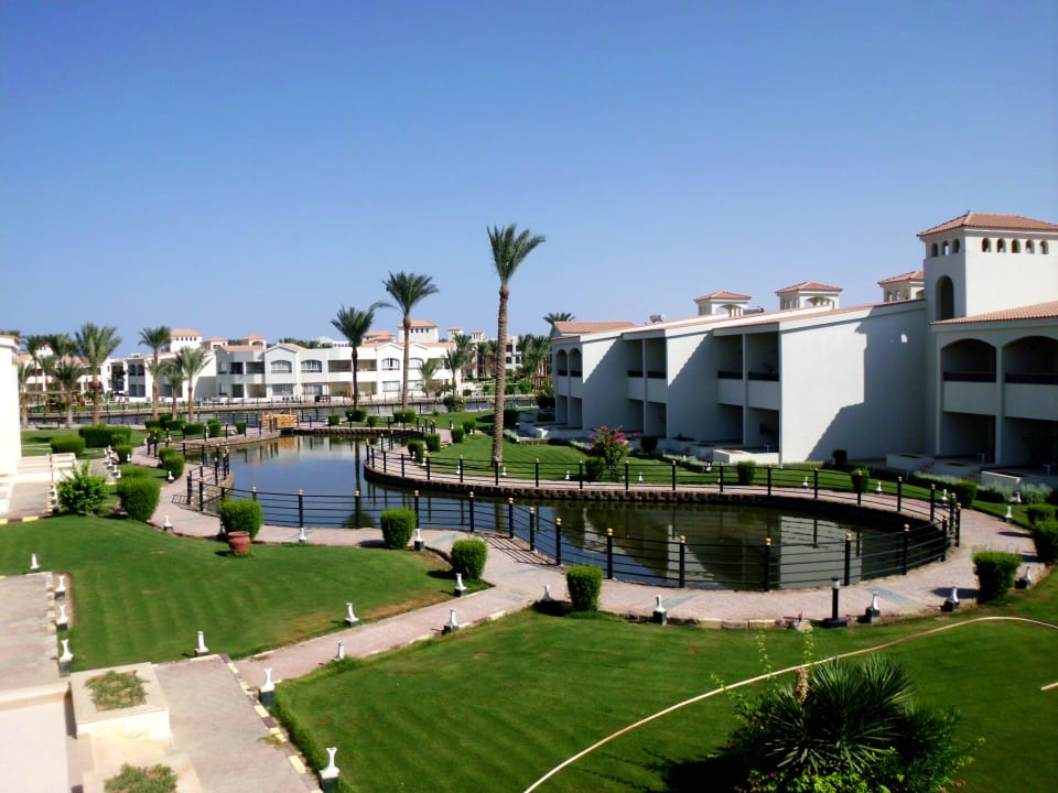 Ausblick vom Balkon Pickalbatros Dana Beach Resort - Hurghada