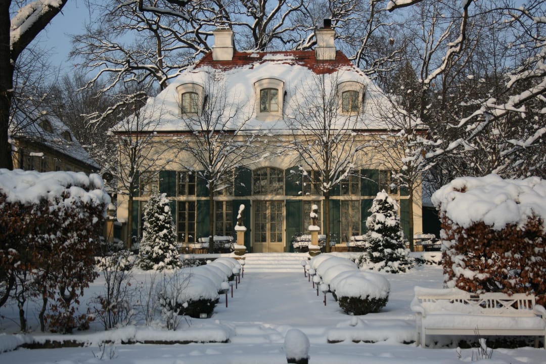 Restaurant im Winter Hotel Villa Sorgenfrei & Restaurant Atelier Sanssouci