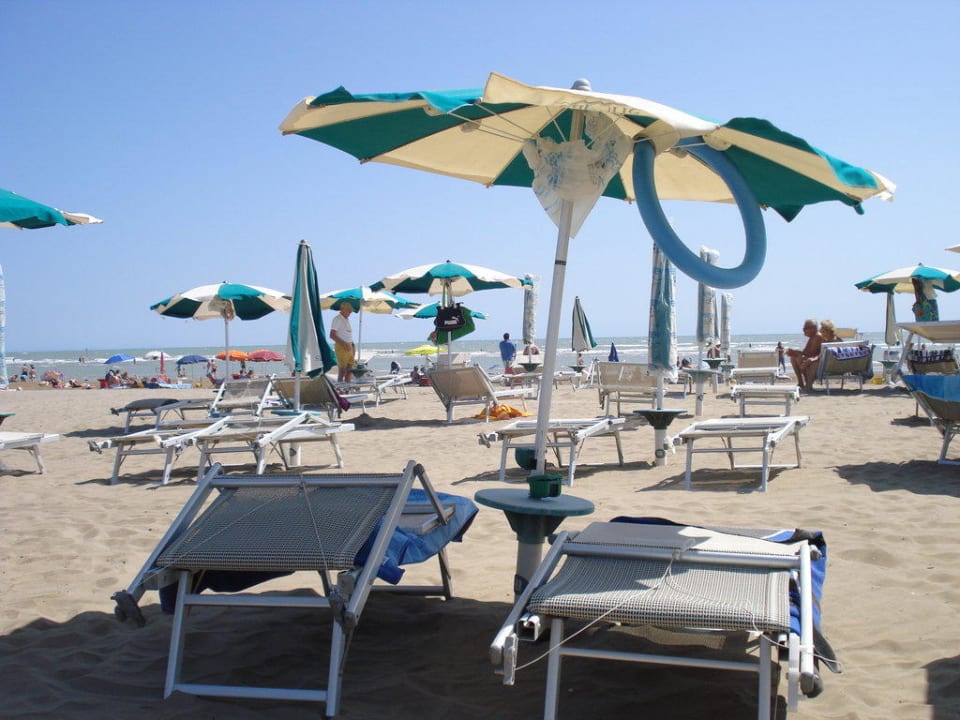 Ende August schon weniger los Hotel Antoniana