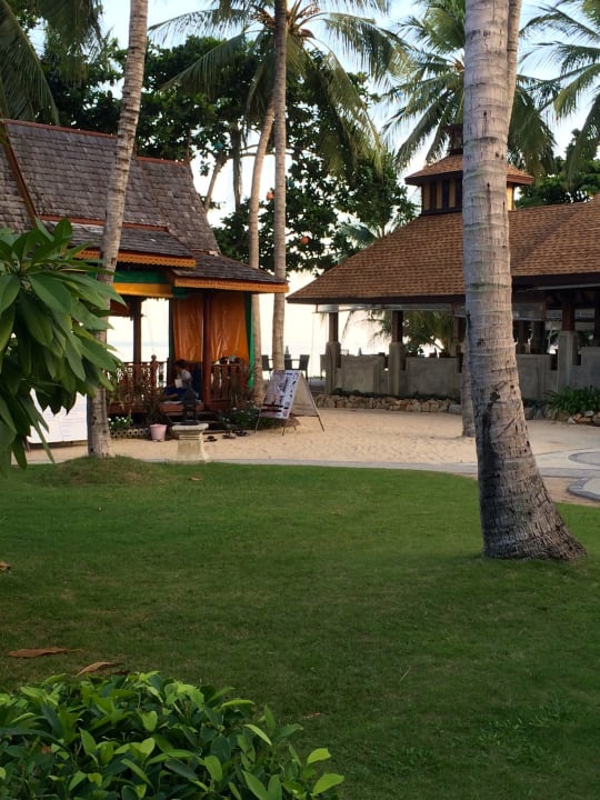 Keine 100 Meter zum Strand und Restaurant The Fair House Beach Resort