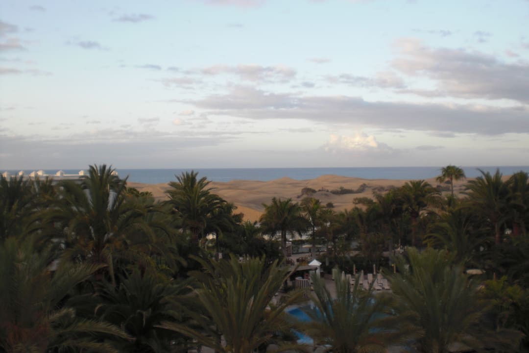 Unser Zimmerausblick Hotel Riu Palace Maspalomas Adults Only