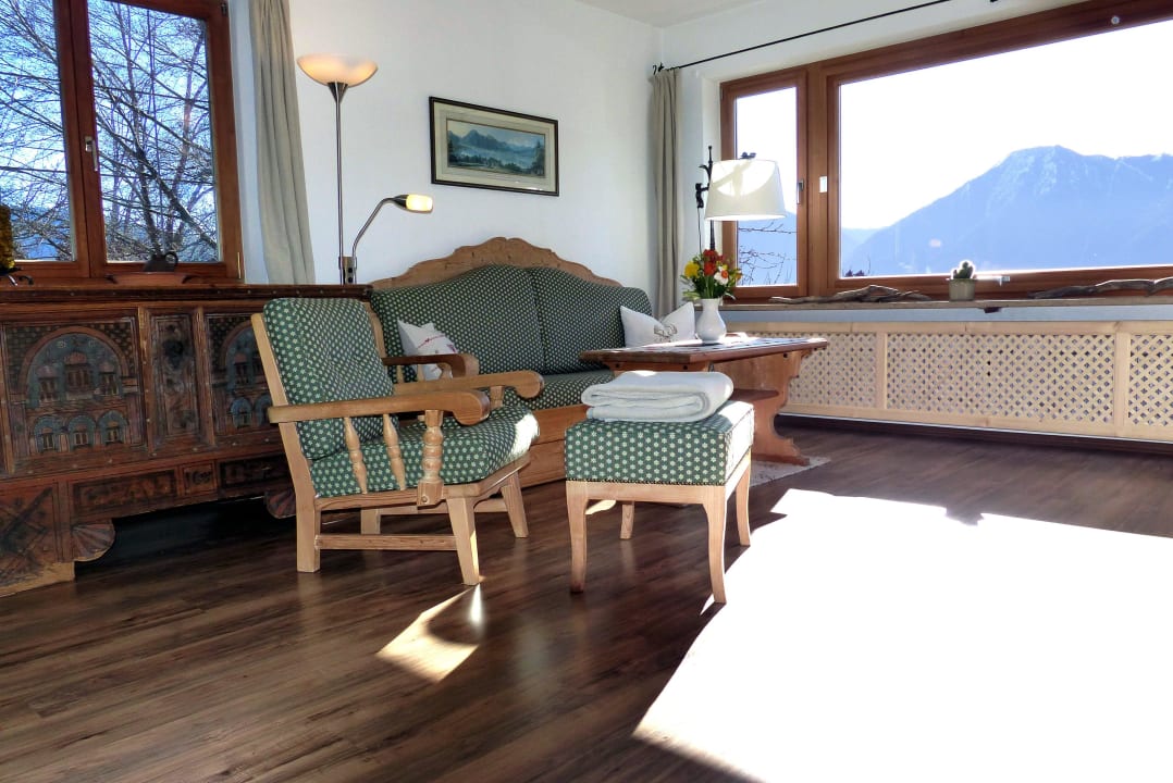 Wohnzimmer Südseite Haus am Kirchbichl