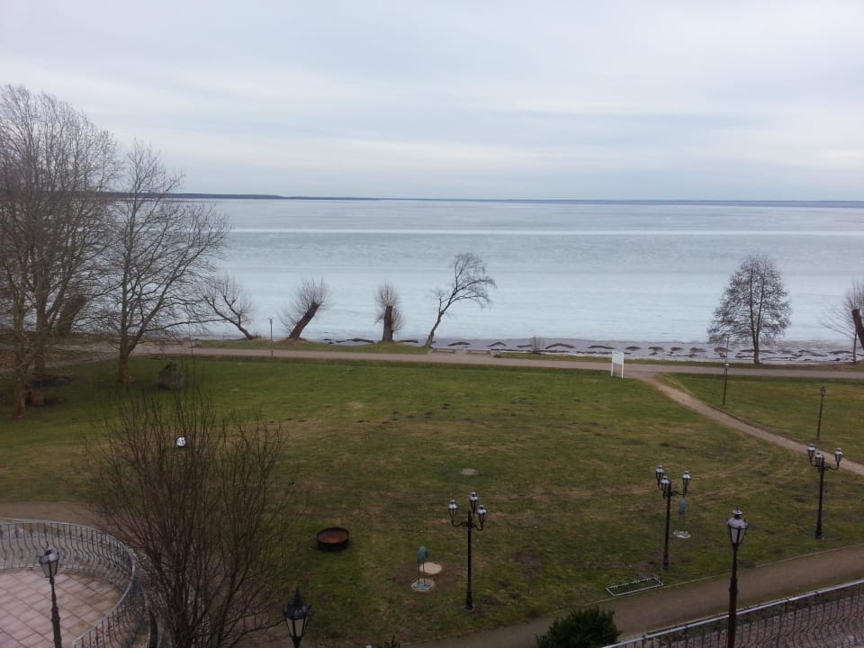 Ausblick  Seehotel Schloss Klink