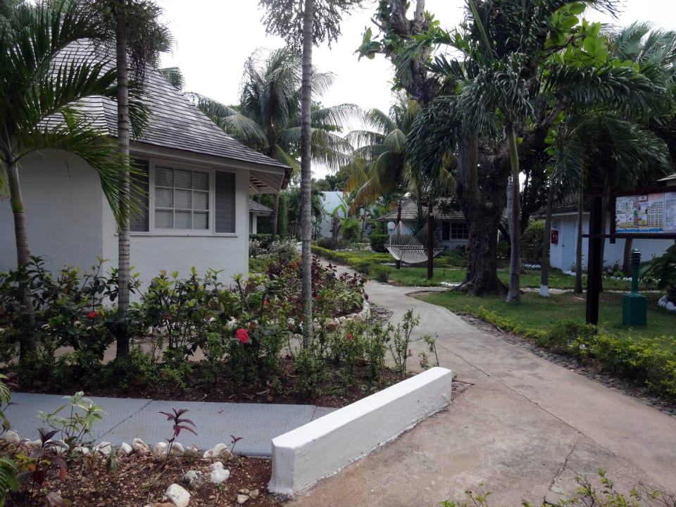 Blick aus dem Bungalow Grand Muthu Club Caribbean Runaway Bay