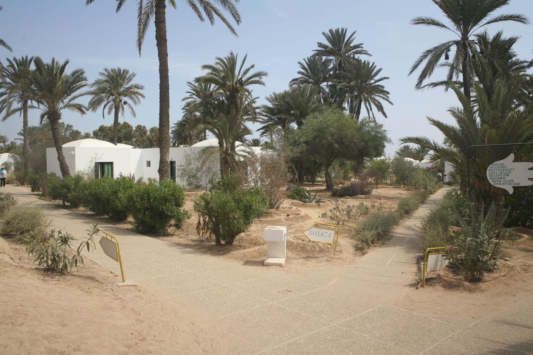 Viele Wege auf der Anlage Hotel Sangho Club Zarzis