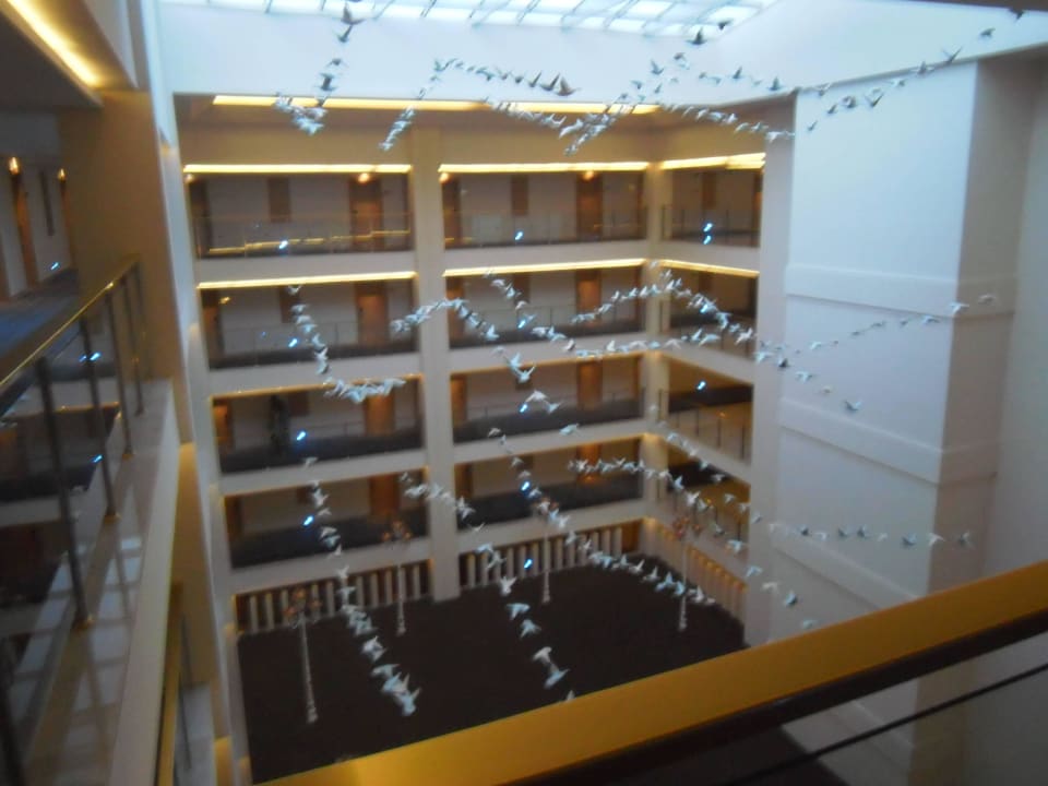 Blick auf die Etagen Hotel Royal Garden Beach