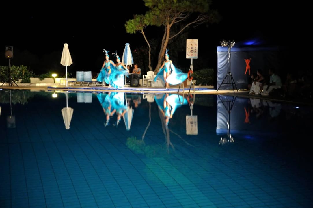 Professionelle Water Ballet Show Grecotel Meli Palace