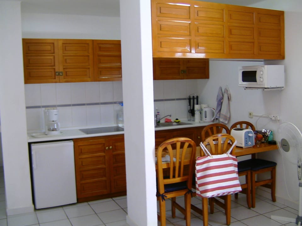 Küchenzeile Bungalow 16 Bungalows & Appartements Playamar