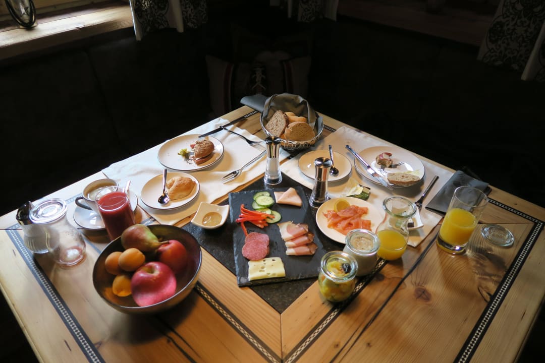 Frühstück im Chalet Chaletdorf Auszeit