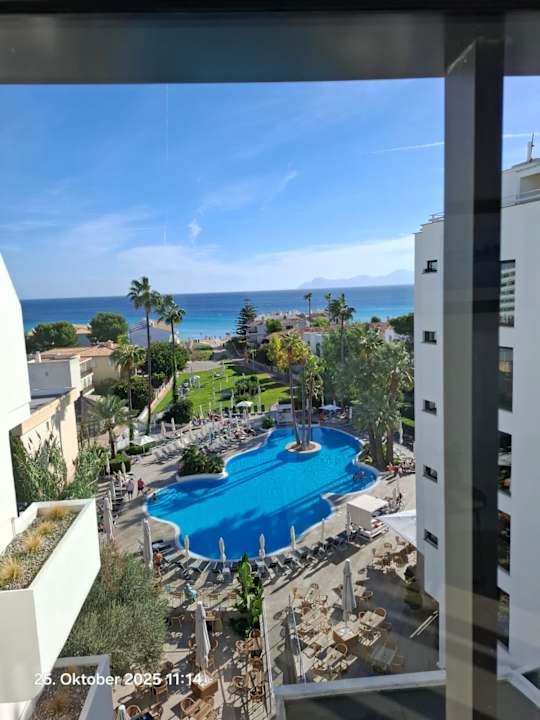 Ausblick allsun Hotel Eden Alcudia